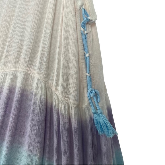 JUSTICE Girl’s Swimsuit Cover-Up Sz 14/16 Multi Colors Adjustable Straps - Picture 3 of 12